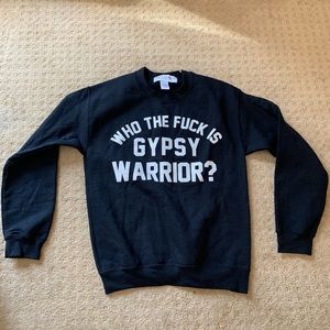 Gypsy warrior sweatshirt - never worn!